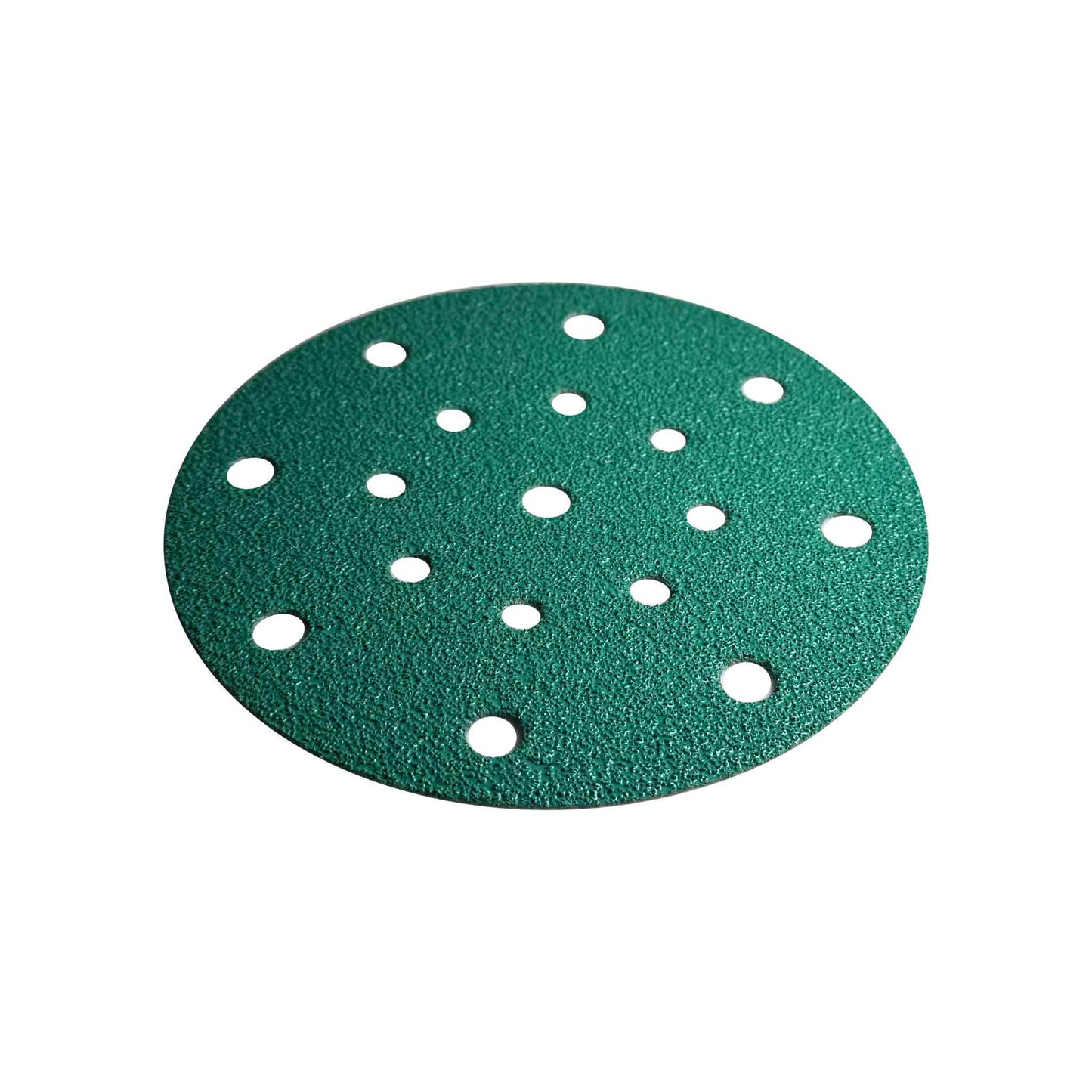 Close-up of P40 abrasive surface for fast coating and paint removal