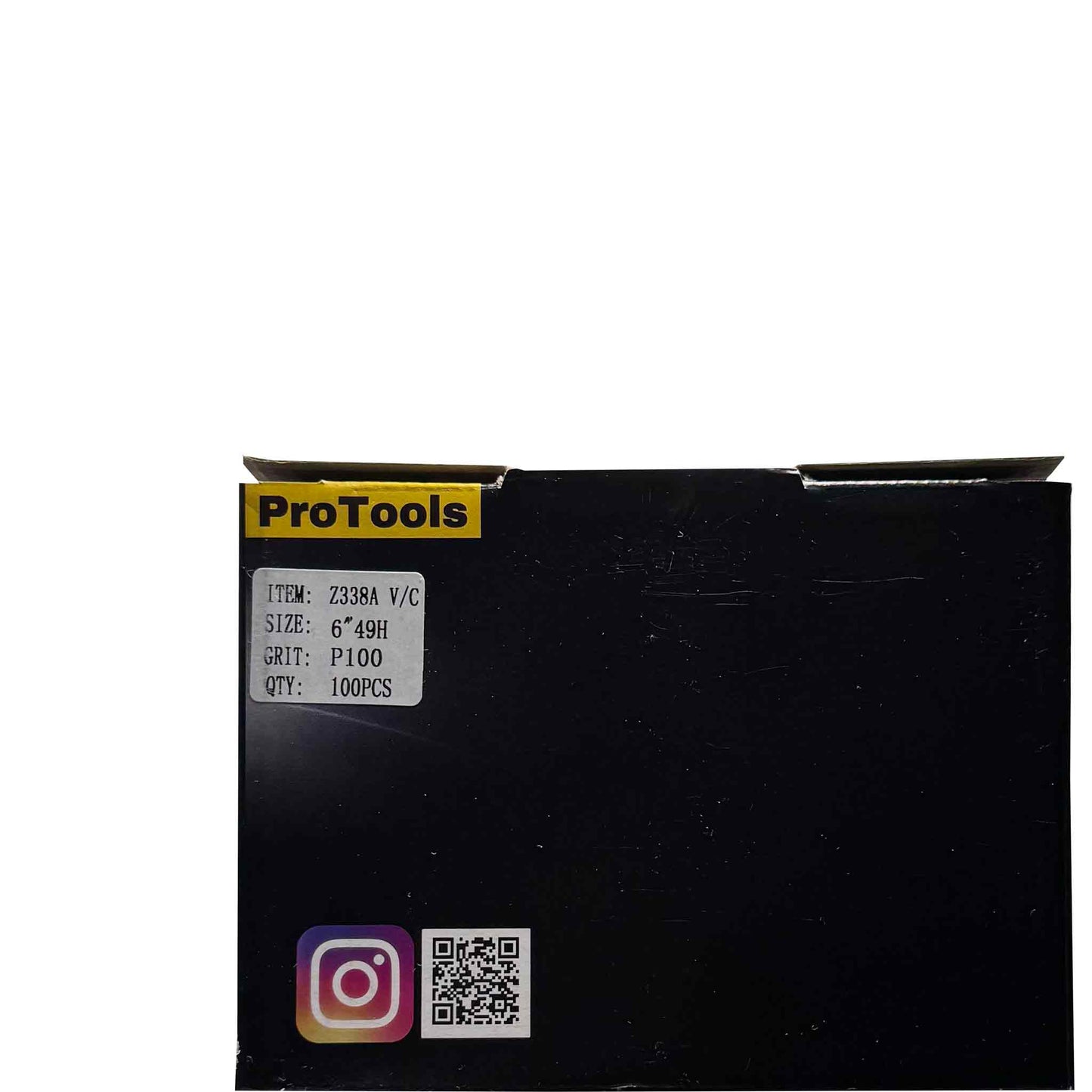 Orbital Sanding Disc150mm 49 Hole P100, 100 Pcs Box