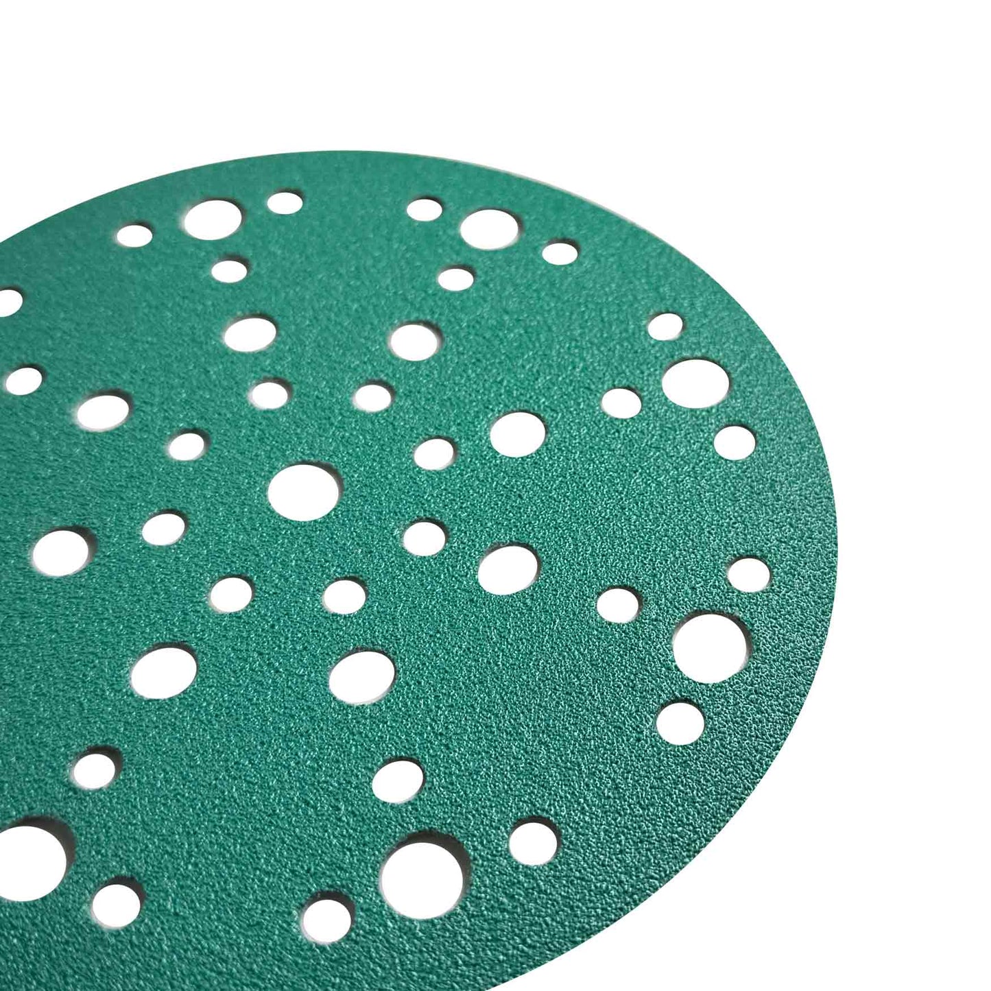 Stacked 150mm P80 sanding discs for timber and filler surface prep