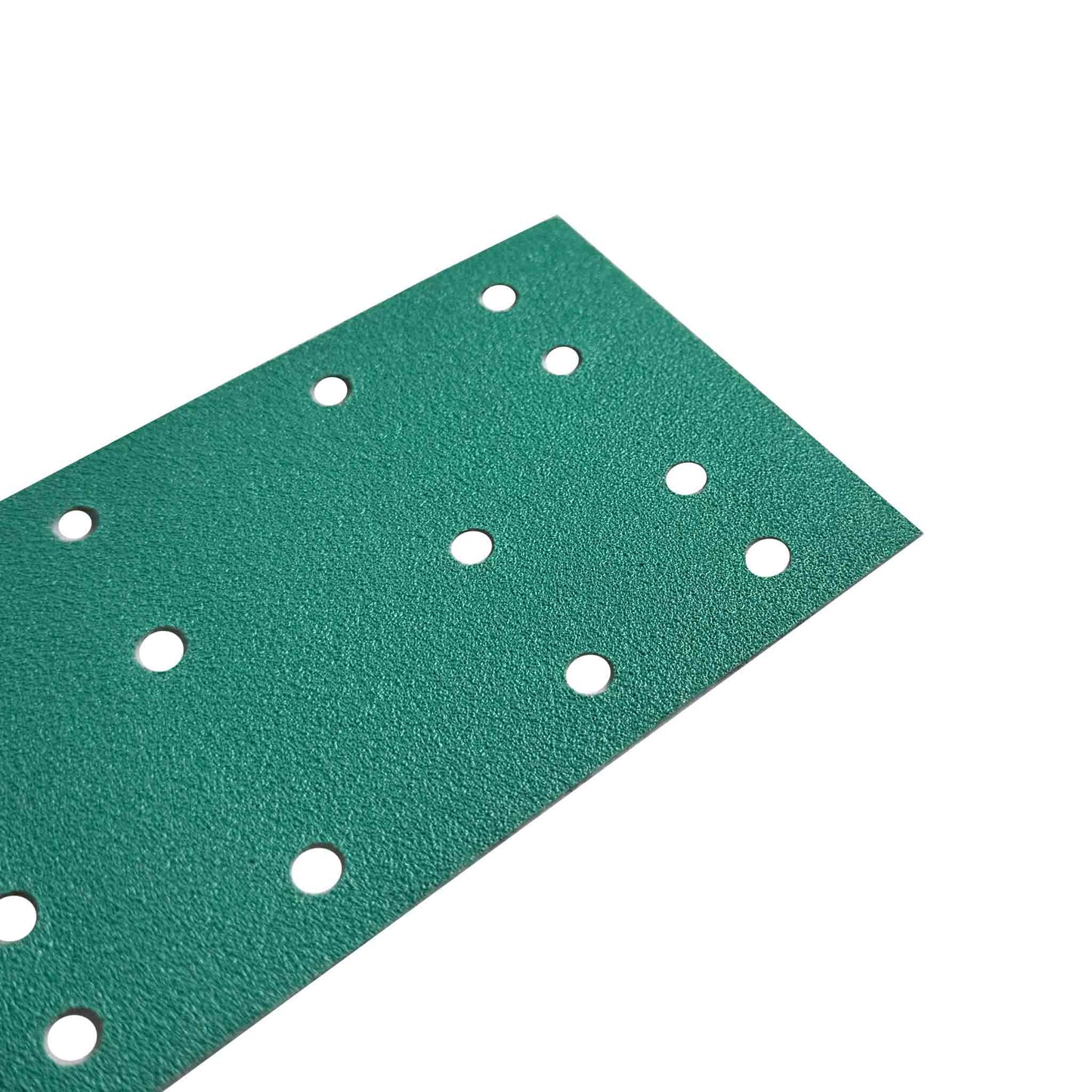 Hook and loop backing on ProTools 14-hole sanding sheet for fast changeover