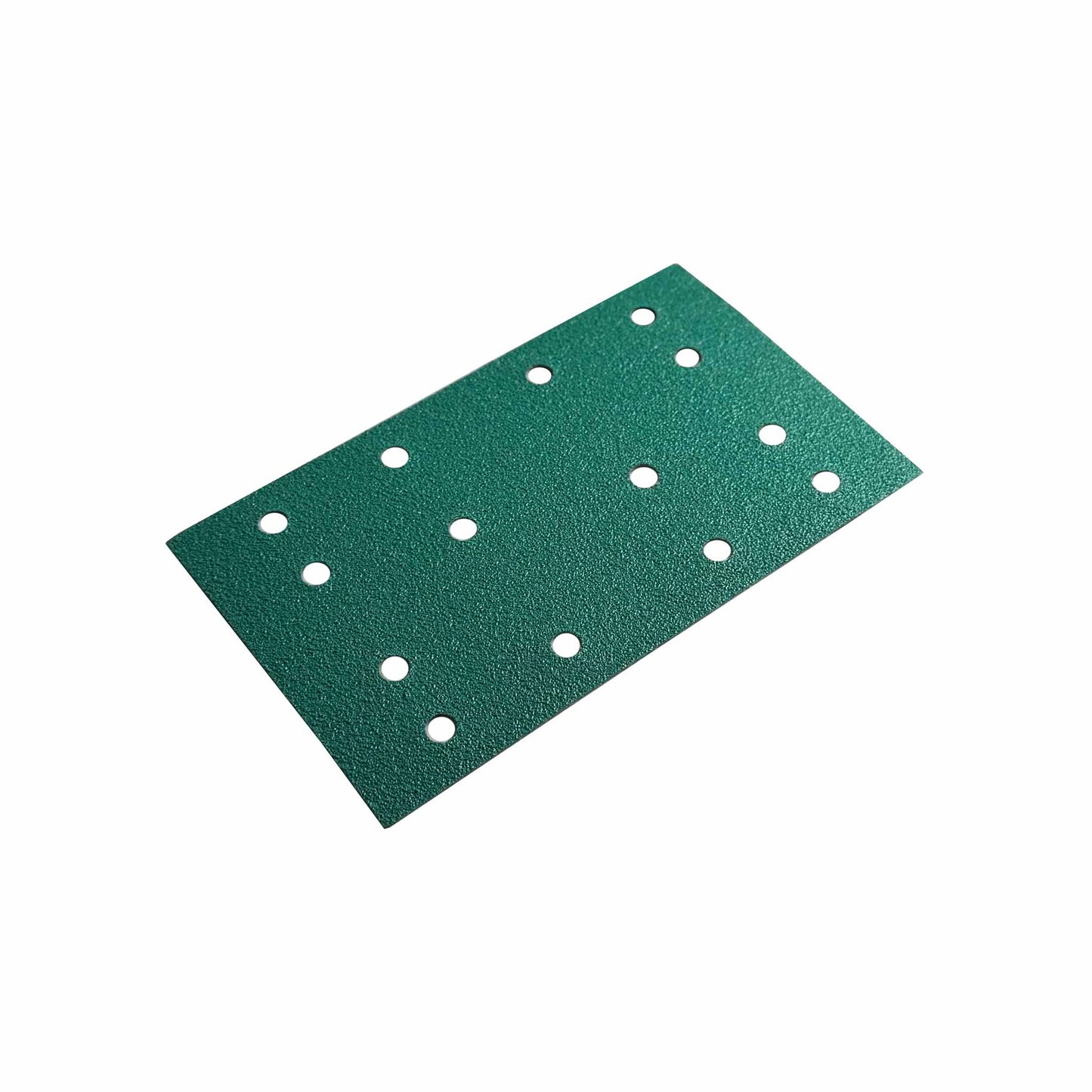 Hook and loop backed sanding sheet designed for industrial use