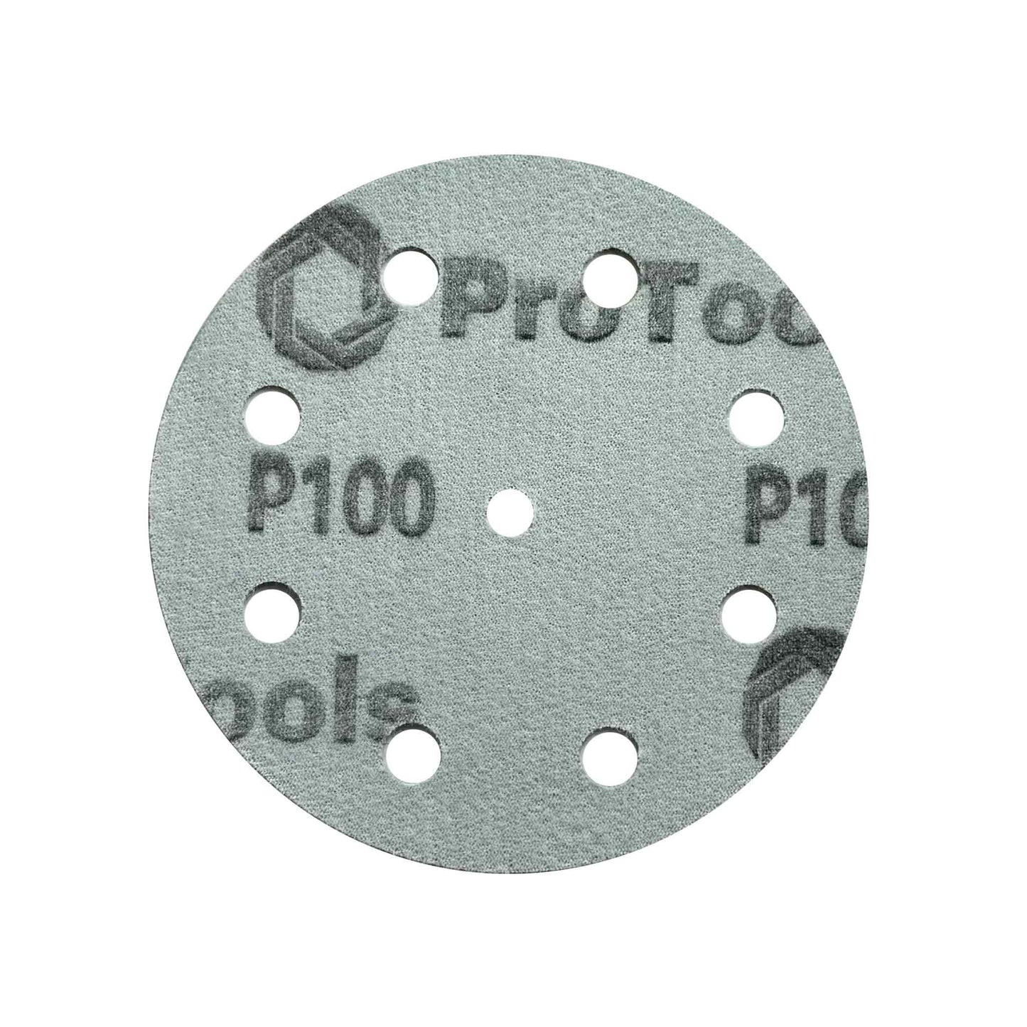 Close-up of P100 abrasive surface for smooth sanding results