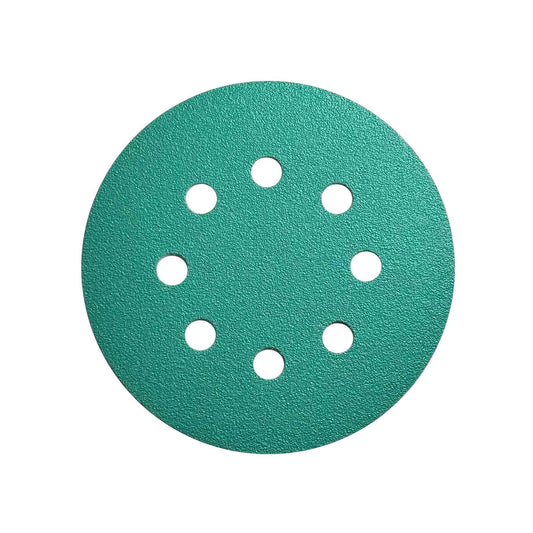 ProTools 125mm P120 sanding disc with 8-hole dust extraction pattern
