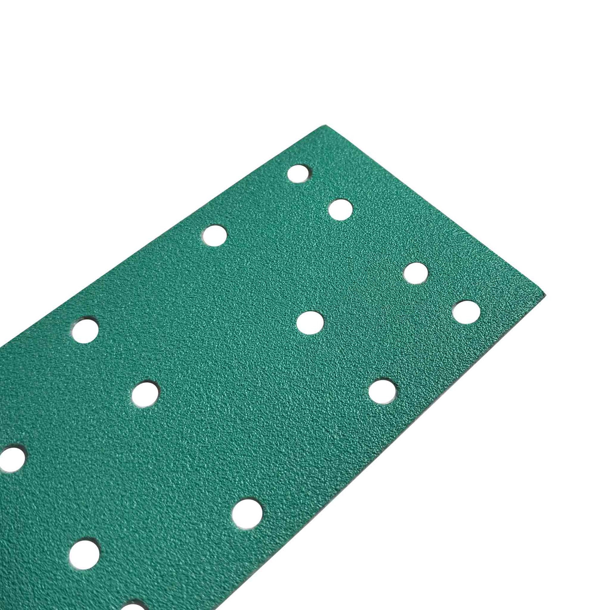 Stack of ProTools 14-hole sanding sheets ideal for surface preparation and dust control