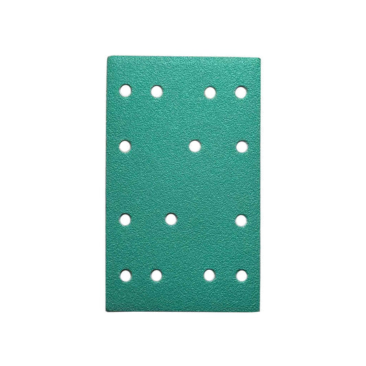ProTools 80x133mm 100-grit sanding sheet with 14-hole dust extraction pattern