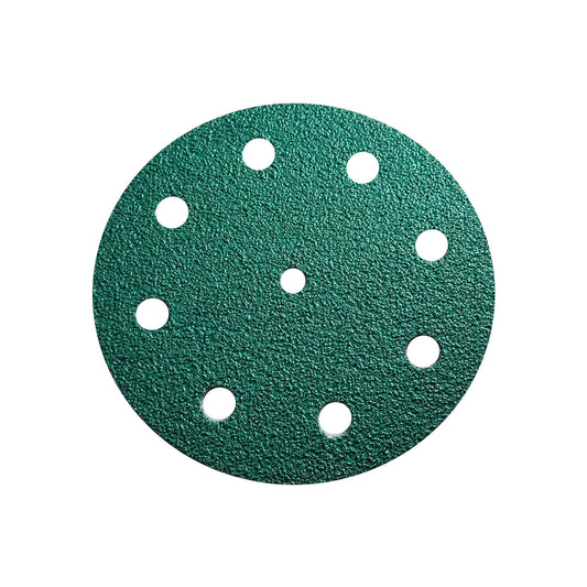 ProTools 125mm P40 sanding disc with 9-hole dust extraction layout
